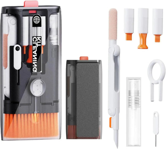 33-Piece Professional Tech Cleaning Kit with Retractable Brush