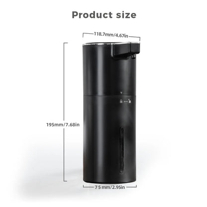 New Wall Mounted Automatic Soap Dispenser Foam Smart Hand Washing Machine 400Ml Liquid Rechargeable Bathroom Induction Sensor