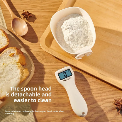 Household Kitchen Scale - Electronic Weighing Spoon - Precise Food Weighing Spoon - Detachable Measuring Spoon - Grams - Powdere