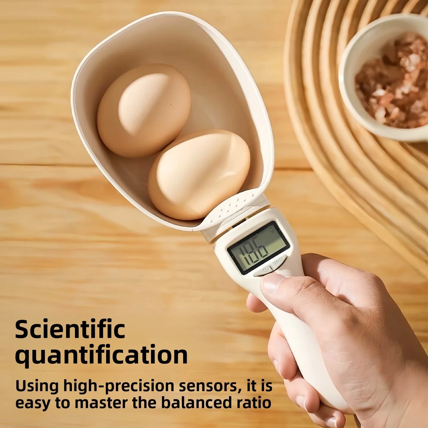 Household Kitchen Scale - Electronic Weighing Spoon - Precise Food Weighing Spoon - Detachable Measuring Spoon - Grams - Powdere