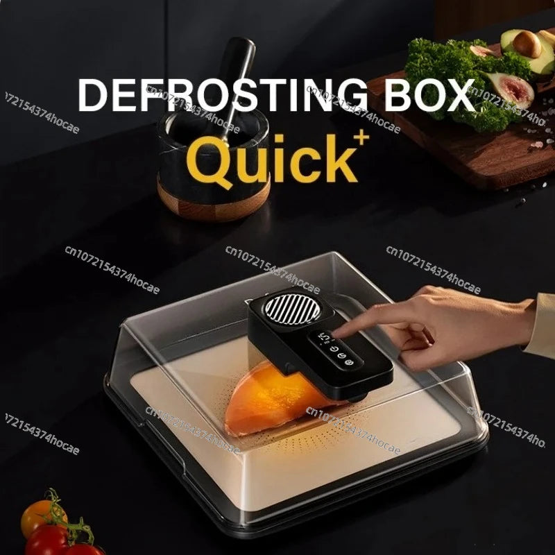 Type-C Charging Defrosting Box Ultra-Fast Fresh Recovery Machine Beef Frozen Food Meat Seafood Defrosting Plate